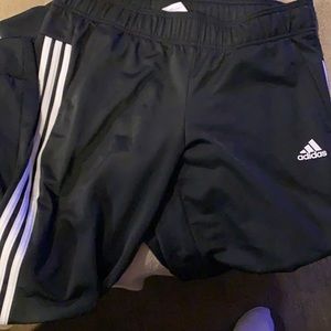 Adidas Triple Stripe pull onTrack Pants L NWT